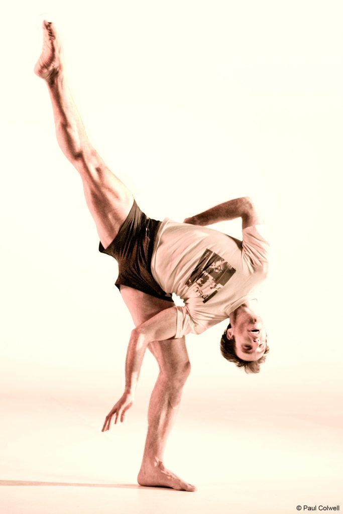 dancer in layout
