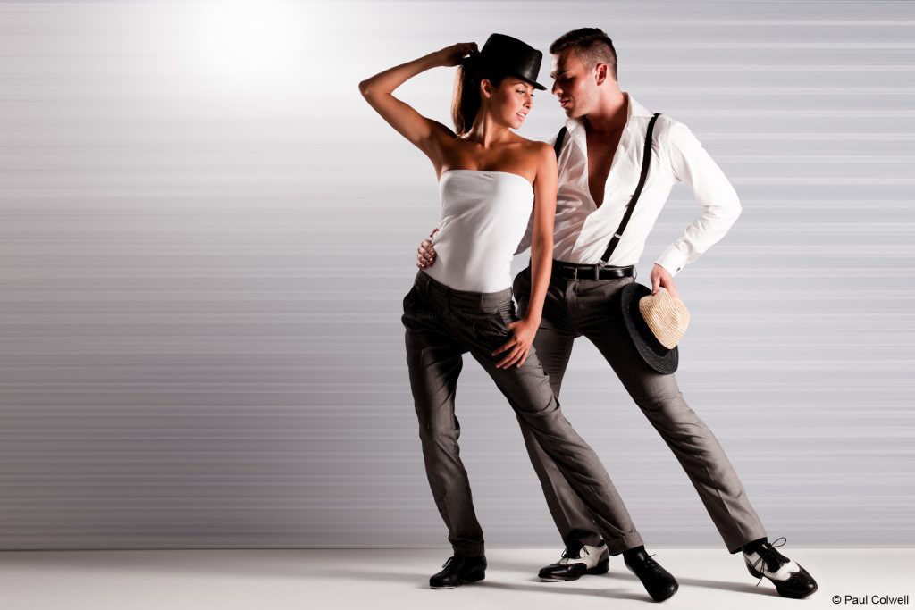 dancing couple jazz tap